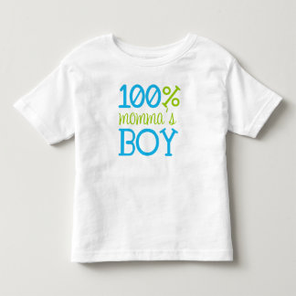 Pour Les Tous Petits Adorable T-shirt "100% Momma's Boy"