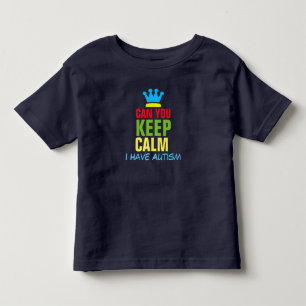Pour Les Tous Petits Autisme Calme@ _ T-shirt jersey fin Toddler