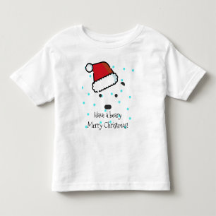 Pour Les Tous Petits "Ayez une béatitude Joyeux Noël" T-shirt de Toddle