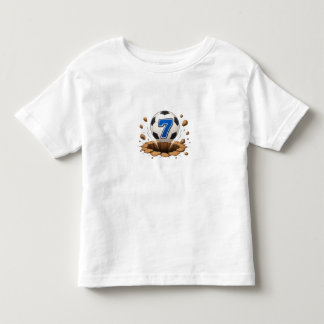 Pour Les Tous Petits Ballon de Football Numéro 7 T-Shirt Enfants | Spor