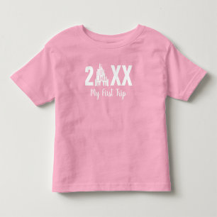 Pour Les Tous Petits Château Disney Personnalisé Mon Premier T-Shirt
