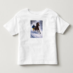 Pour Les Tous Petits Cheval d'hiver Vêtements T-Shirt Chaussures