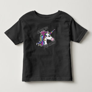 Pour Les Tous Petits Conception de princesse licorne - T-shirt en jerse