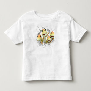 Pour Les Tous Petits Cute Dinosaur Enfants T-Shirt Sublimation Concepti
