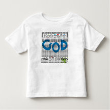 Dieu écoute et écoute le T-shirt enfant