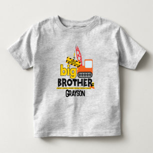 Pour Les Tous Petits En construction Big Brother T-Shirt