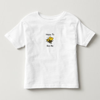 Pour Les Tous Petits Enfants en bas âge heureux à l'abeille je T-shirt