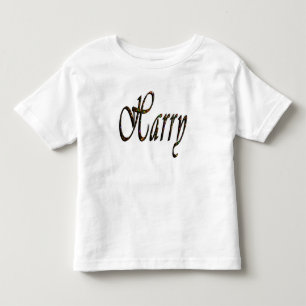 Pour Les Tous Petits Harry, Nom, Logo, Toddlers T-shirt blanc