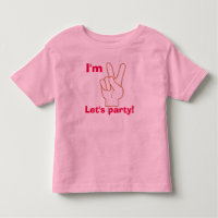 Je suis deux fêtons - T-shirt Toddler