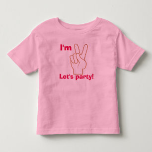 Pour Les Tous Petits Je suis deux fêtons - T-shirt Toddler