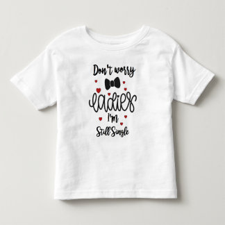 Pour Les Tous Petits Je suis encore célibataire, T-shirt de garçons