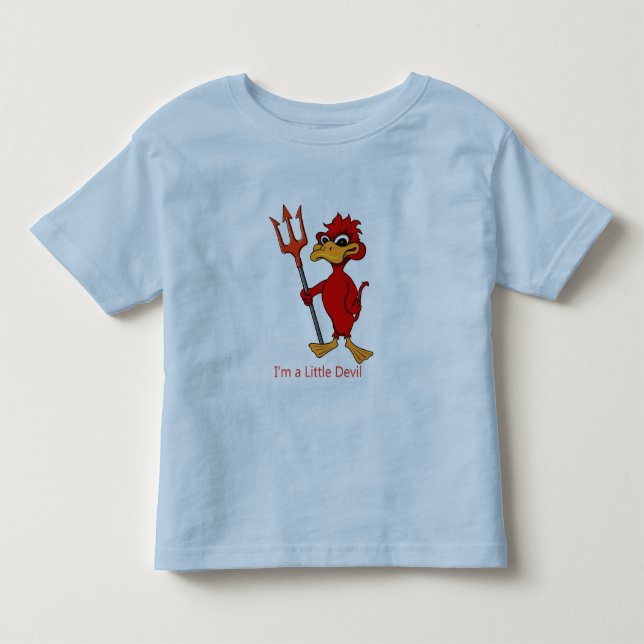Pour Les Tous Petits Je suis un T-shirt Little Devil Toddler (Devant)