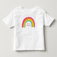 Jésus m'aime enfant arc-en-ciel T-shirt
