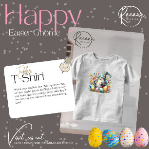 Pour Les Tous Petits Joyeux T-shirt Gnome Toddler à Pâques