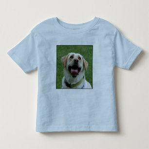 Pour Les Tous Petits Labrador jaune badine le T-shirt