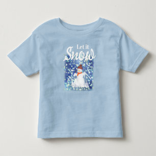 Pour Les Tous Petits Laisser neiger T-shirt