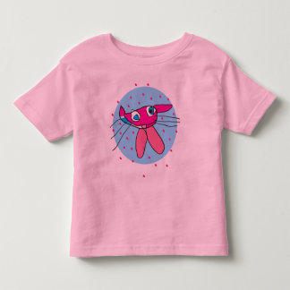 Pour Les Tous Petits Le T-shirt drôle de l'enfant de conception de chat