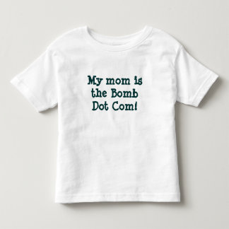 Pour Les Tous Petits Ma maman est COM de point de bombe ! T-shirt