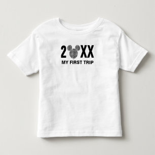 Pour Les Tous Petits Mickey Mouse Guépard Gris T-Shirt Mon Premier Vo