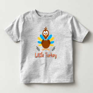 Pour Les Tous Petits Petit Turc Thanksgiving Toddler garçon T-shirt