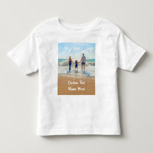 Pour Les Tous Petits Photo personnalisée Baby T-Shirt Vos photos et tex