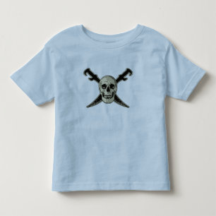 Pour Les Tous Petits Pirate (Crâne) - T-shirt jersey fin Toddler