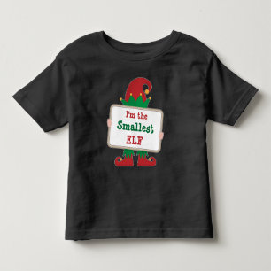 Pour Les Tous Petits Plus Petit Lutin   T-Shirt de Noël de Lutin Person