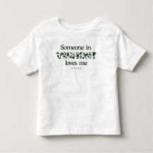 "Quelqu'un dans le Vermont m'aime" T-shirt Toddler