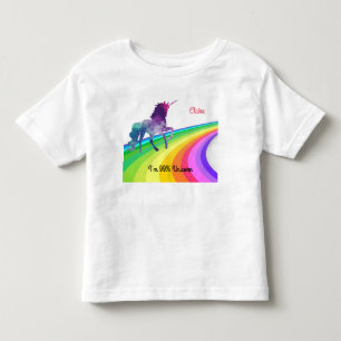Pour Les Tous Petits Rainbow Unicorn - T-shirt fille