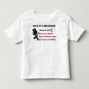 Pour Les Tous Petits Règles d'un T-shirt porte-anneau
