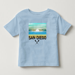 Pour Les Tous Petits San Diego Design - T-shirt Jersey fin Toddler