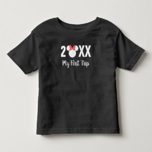 Pour Les Tous Petits Souris Minnie personnalisée   Mon Premier T-Shirt