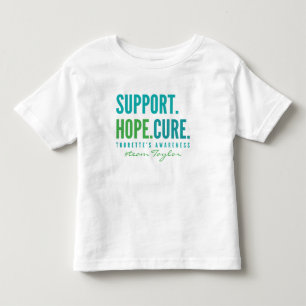 Pour Les Tous Petits support de tourette Nom personnalisé T-shirt Toddl