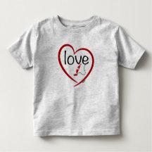 T-shirt amour vide