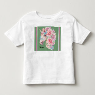 Pour Les Tous Petits T-shirt bébé filles au cheval magique