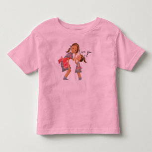 Pour Les Tous Petits t-shirt bébé tout-petit love baby