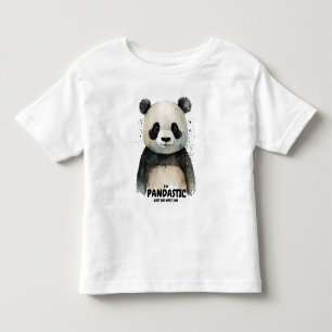 Pour Les Tous Petits T-shirt Cute Panda personnalisé