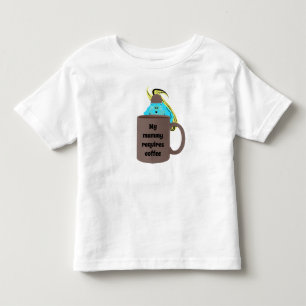 Pour Les Tous Petits T-shirt de café maman écureuil adorable