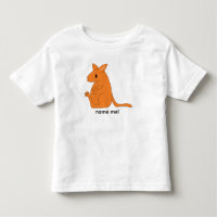 T-shirt de kangourou d'enfant en bas âge