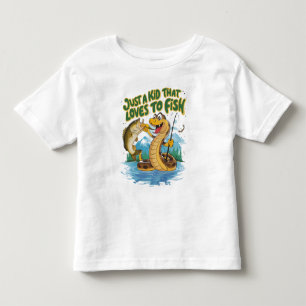 Pour Les Tous Petits T-shirt de serpent et de poisson