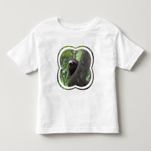 Pour Les Tous Petits T-shirt d'enfant en bas âge de paresse botté ave