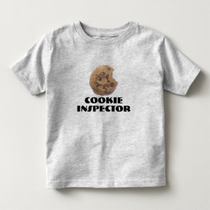 Pour Les Tous Petits T-shirt d'inspecteur de biscuit