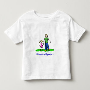 Pour Les Tous Petits T-shirt fille de papa (blond)