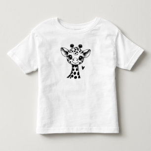 Pour Les Tous Petits T-shirt Giraffe Toddler