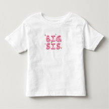 T-shirt Grande Sœur | Annonce mignonne de grande s