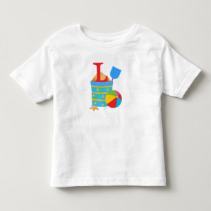 Pour Les Tous Petits T-shirt initial L - T-shirt jersey fin Toddler
