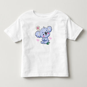 Pour Les Tous Petits T-shirt Kawaii Arc-en-ciel Koala Mignon