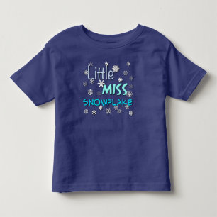 Pour Les Tous Petits T-Shirt Little Miss Snowflake