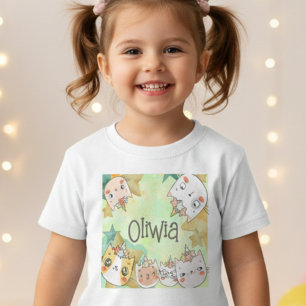 Pour Les Tous Petits T-shirt Magic caticorn Toddler