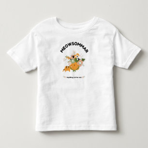 Pour Les Tous Petits T-shirt Meowsommar Toddler Fine Jersey